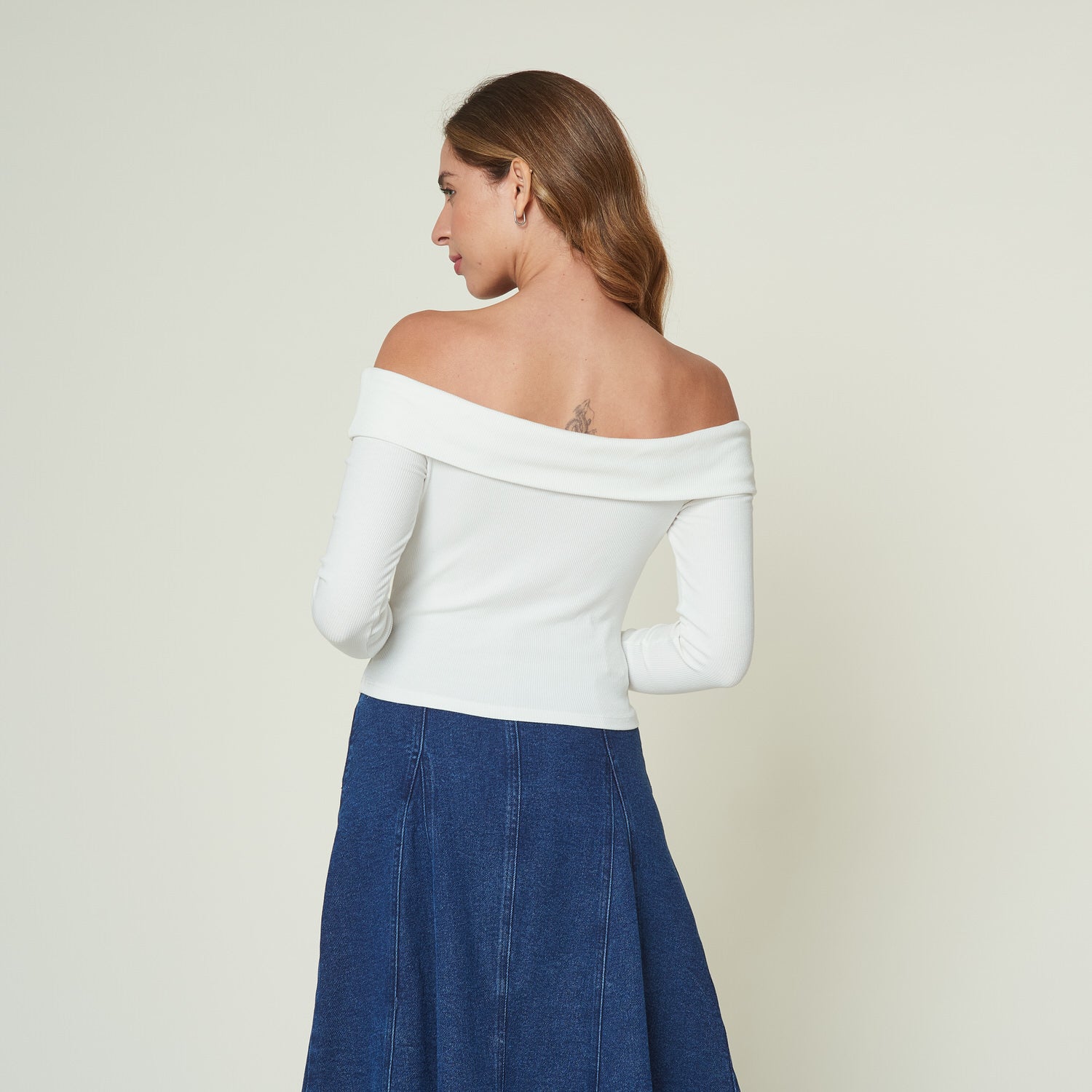 Polo Olivia Hueso