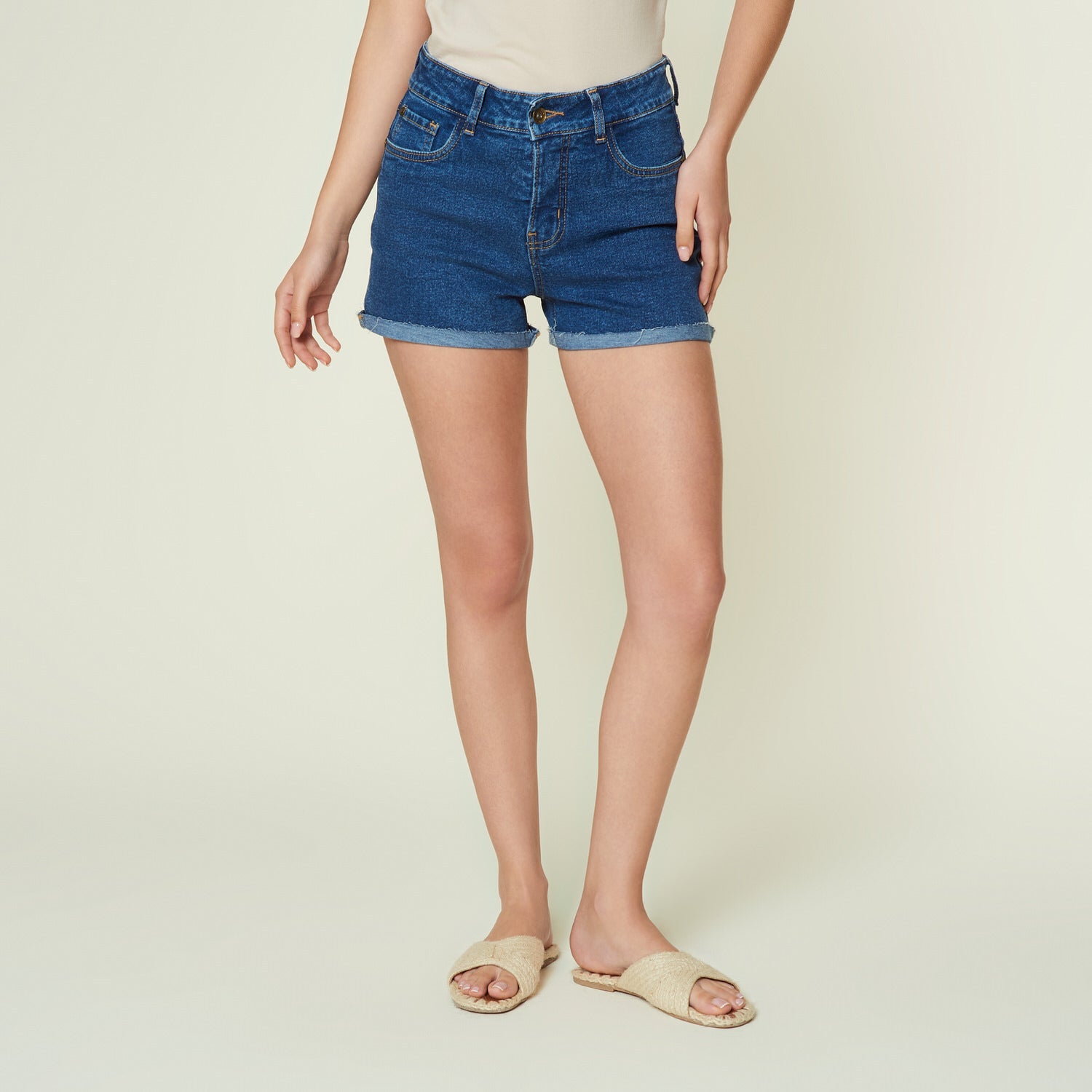 Short Biza Azul