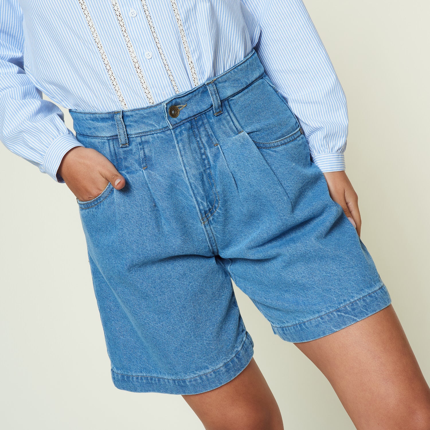 Short Palmera Azul
