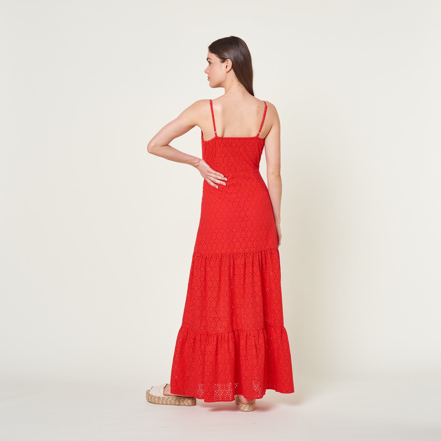 Vestido Almudena Rojo