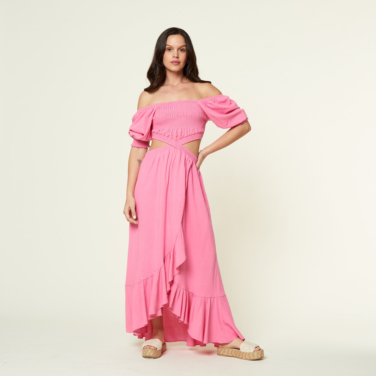 Vestido Balma Fucsia