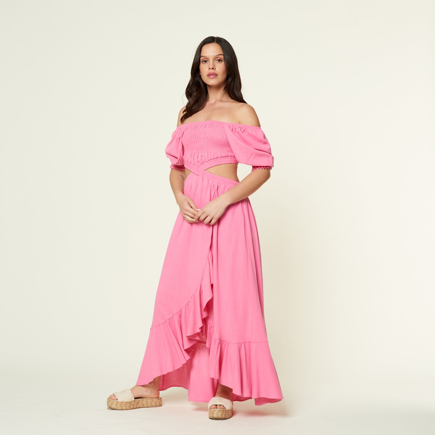 Vestido Balma Fucsia