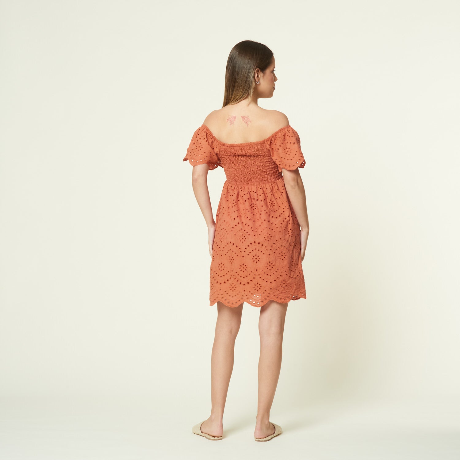 Vestido Barbara Terracota