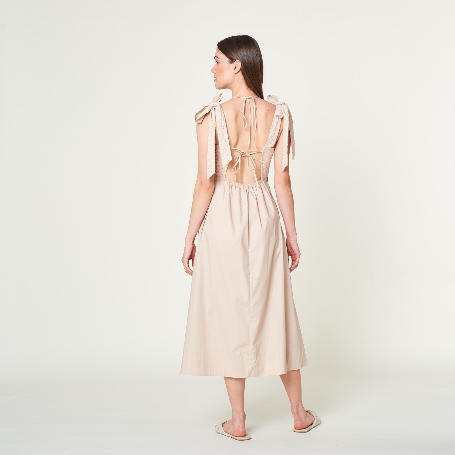 Vestido Bela Beige