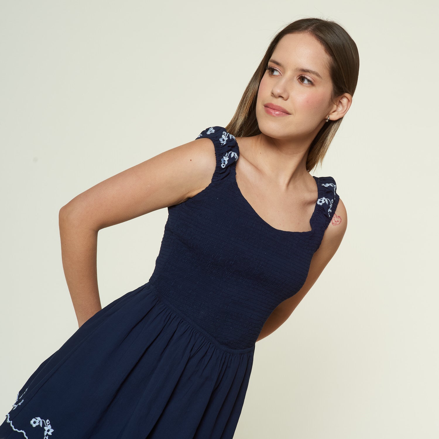 Vestido Filipa Azul