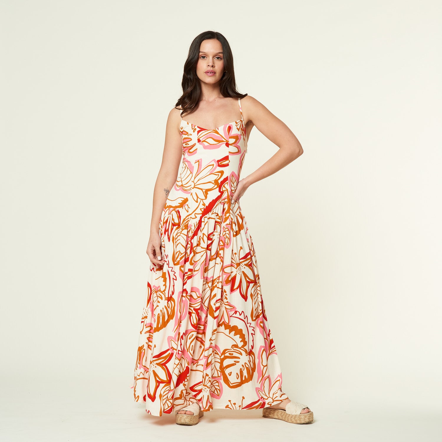 Vestido Francesa Print