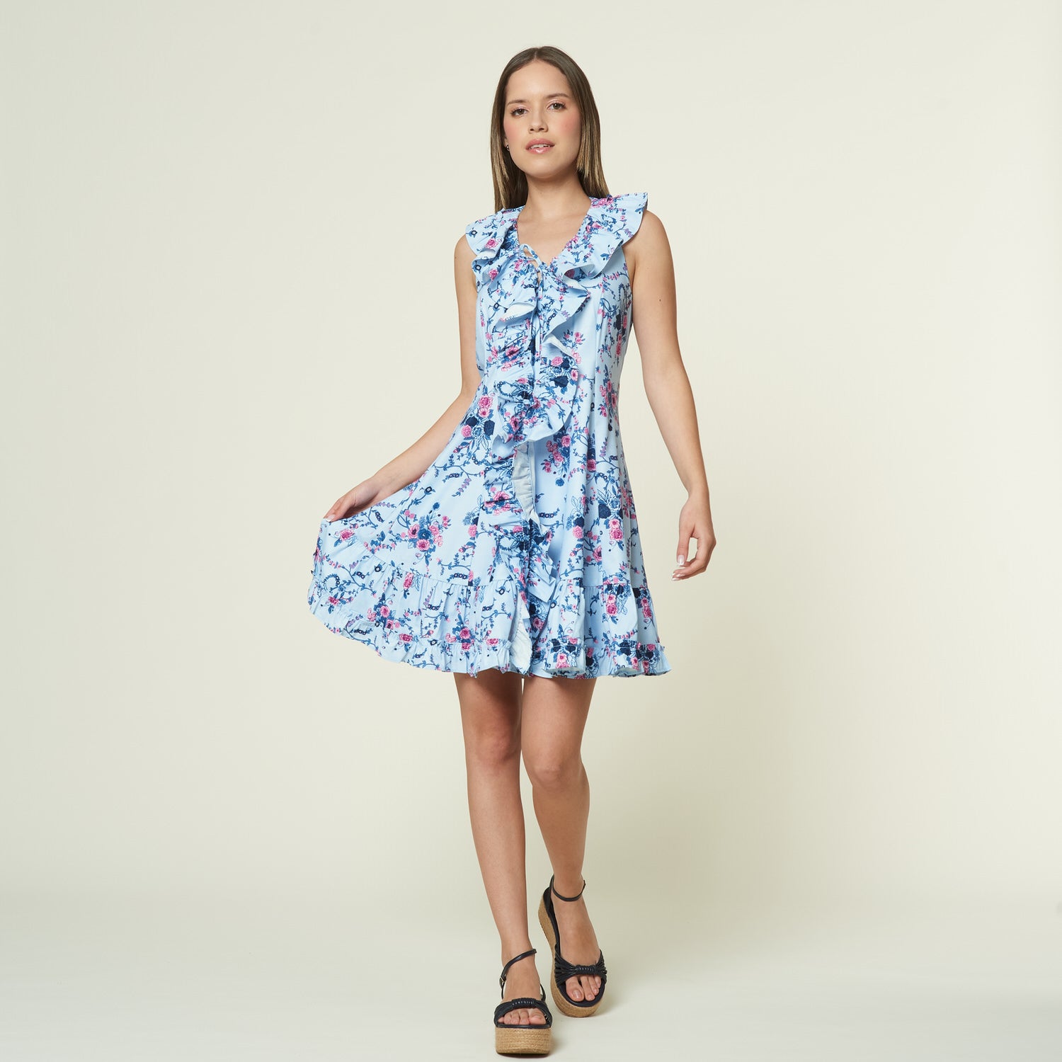 Vestido Gardenia Print