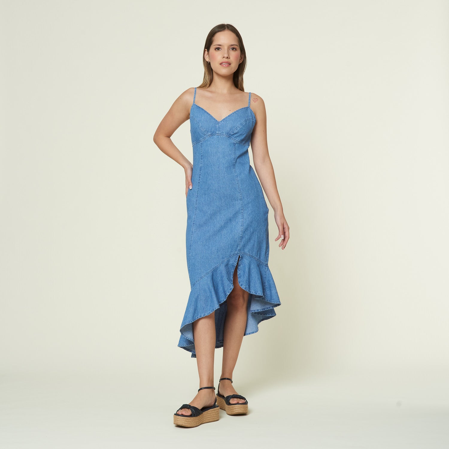 Vestido Griselda Celeste