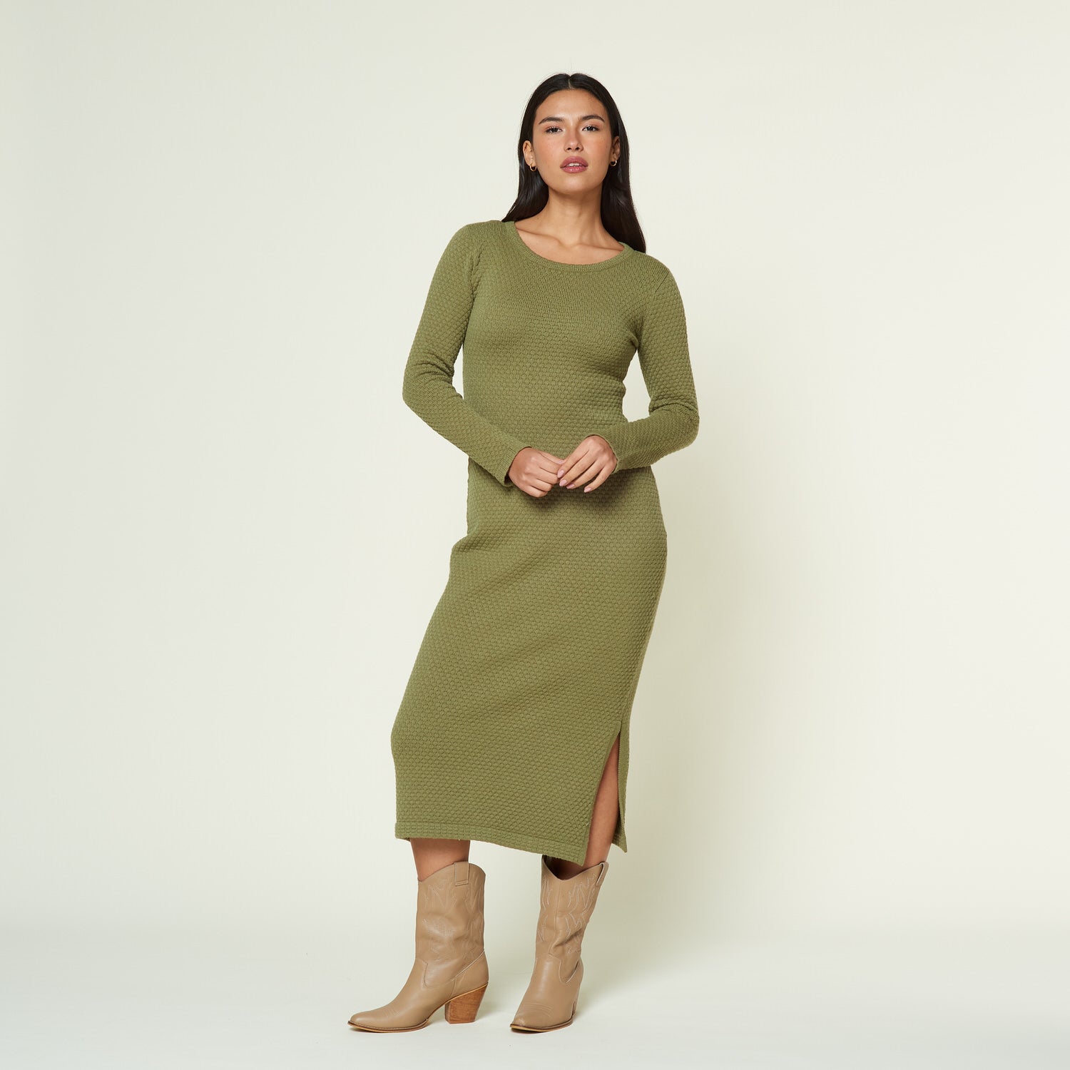 Vestido Henrieta Verde