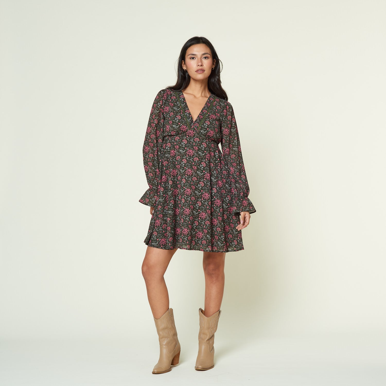 Vestido Huma Print