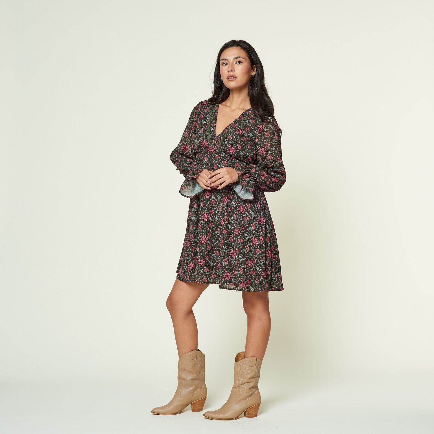 Vestido Huma Print