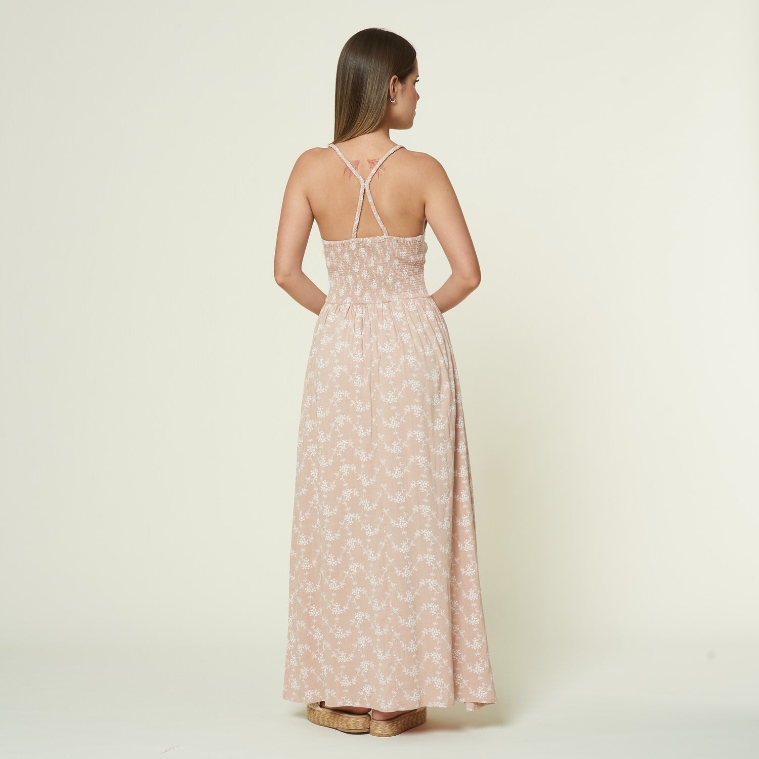 Vestido Janusz Beige