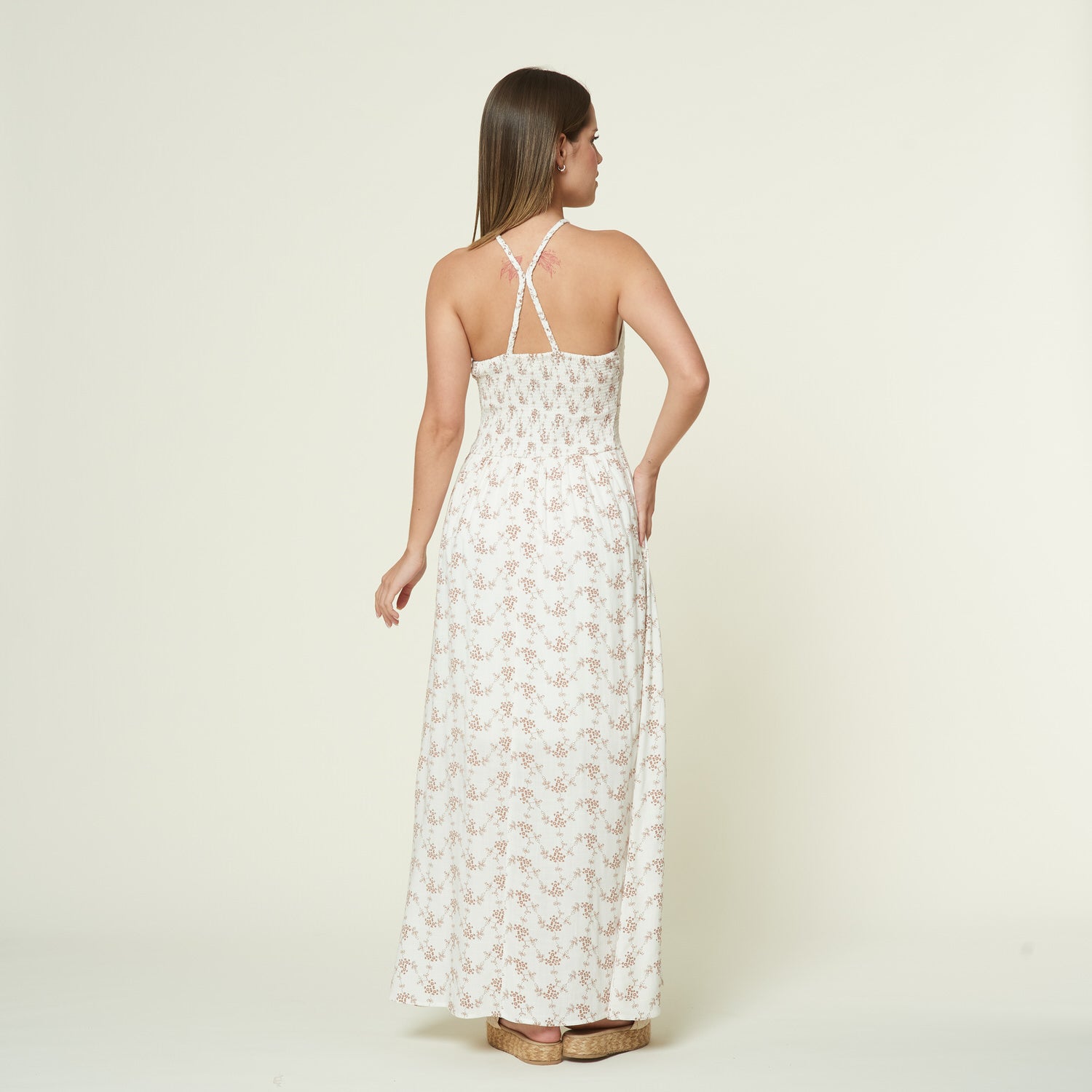 Vestido Janusz Hueso