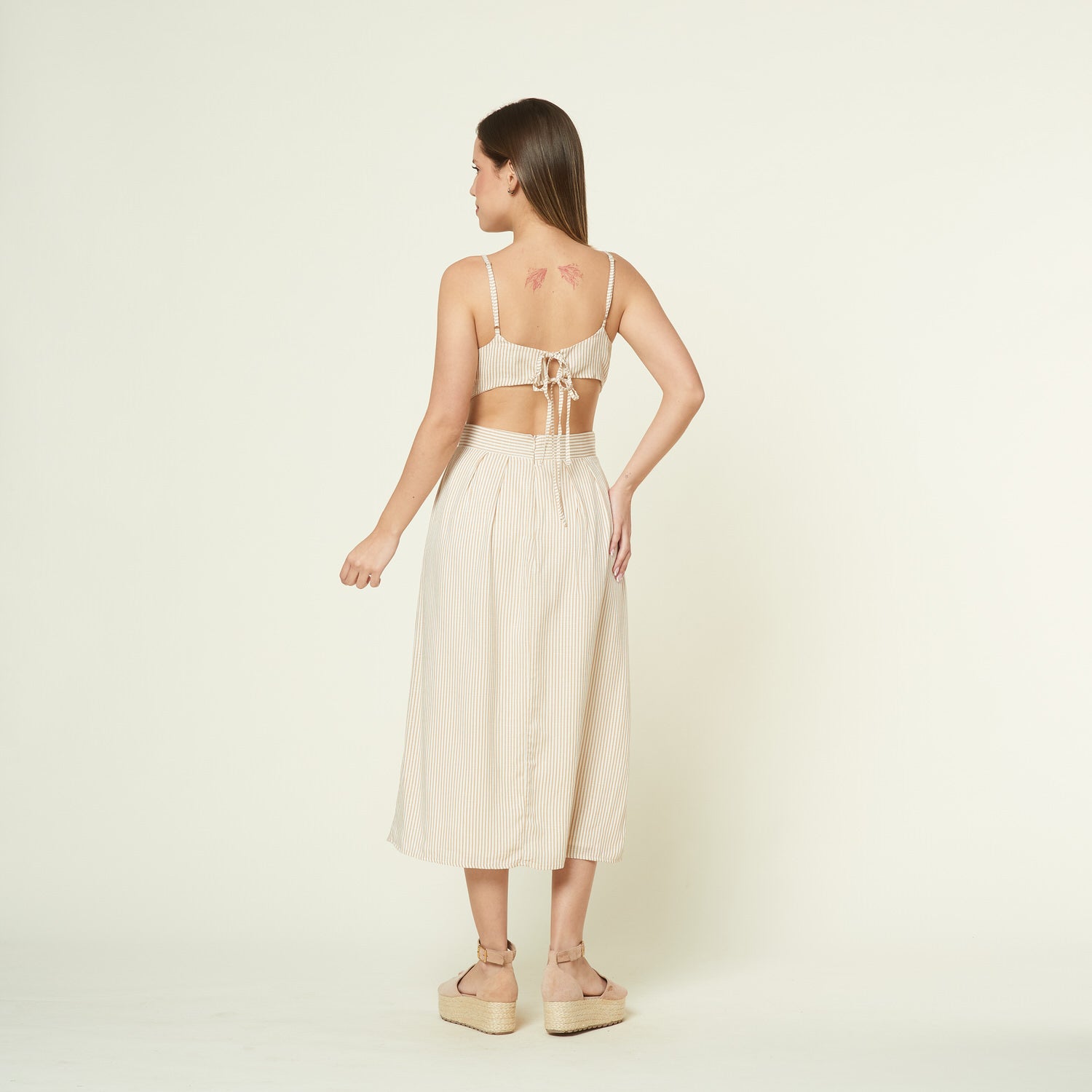 Vestido New Sand Beige