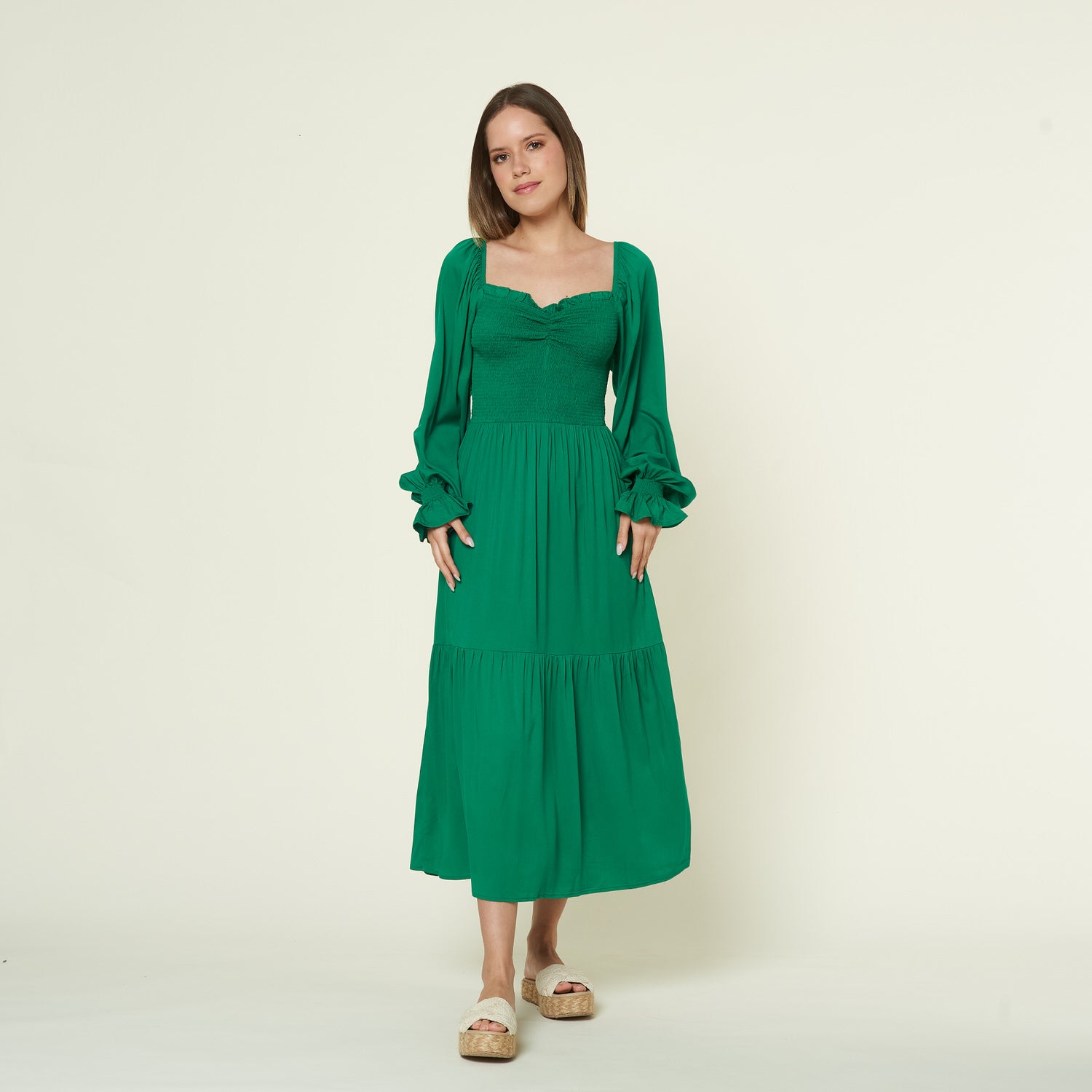 Vestido Okelani Verde