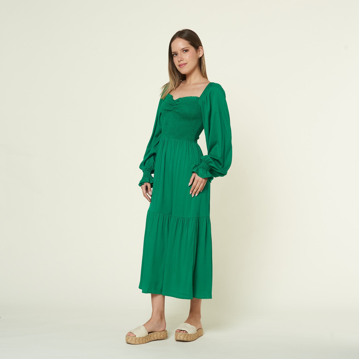 Vestido Okelani Verde