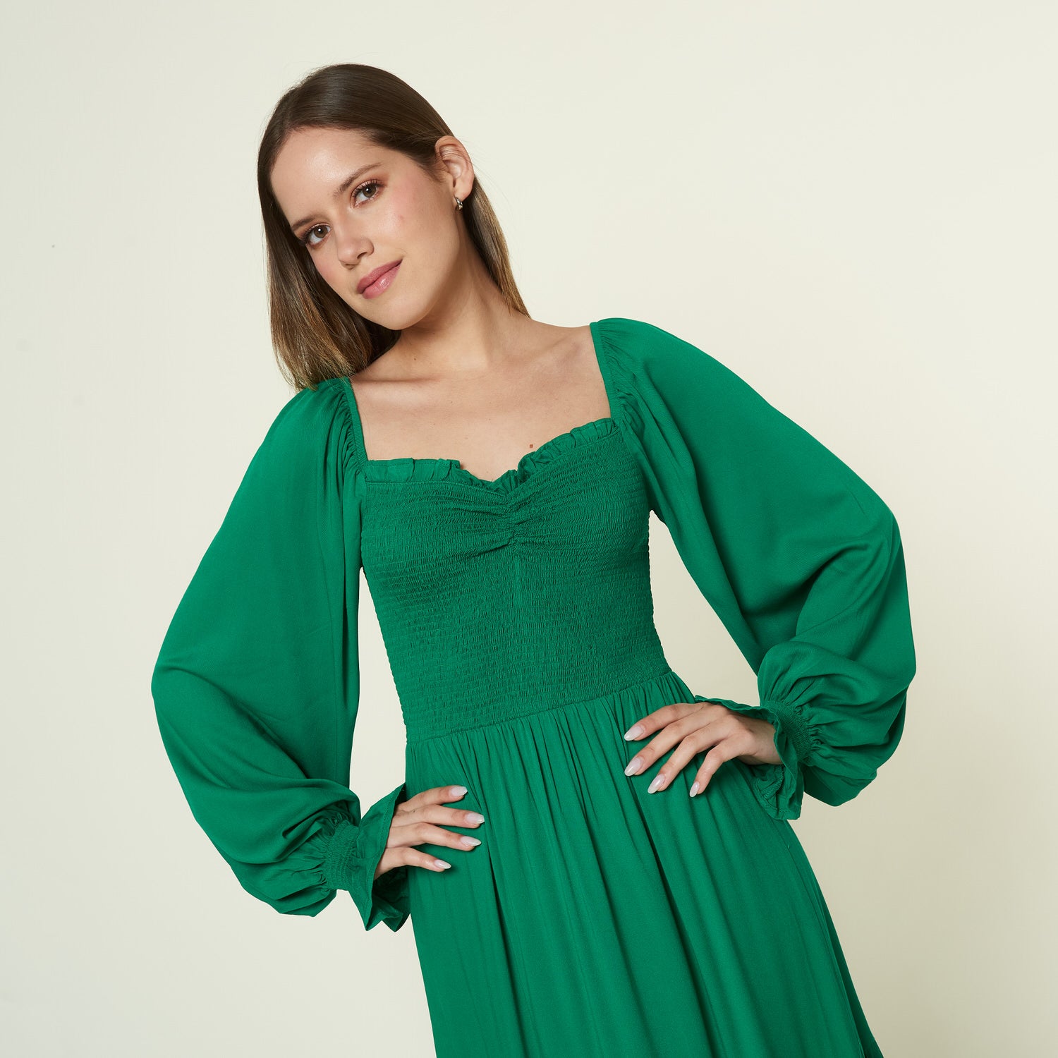 Vestido Okelani Verde