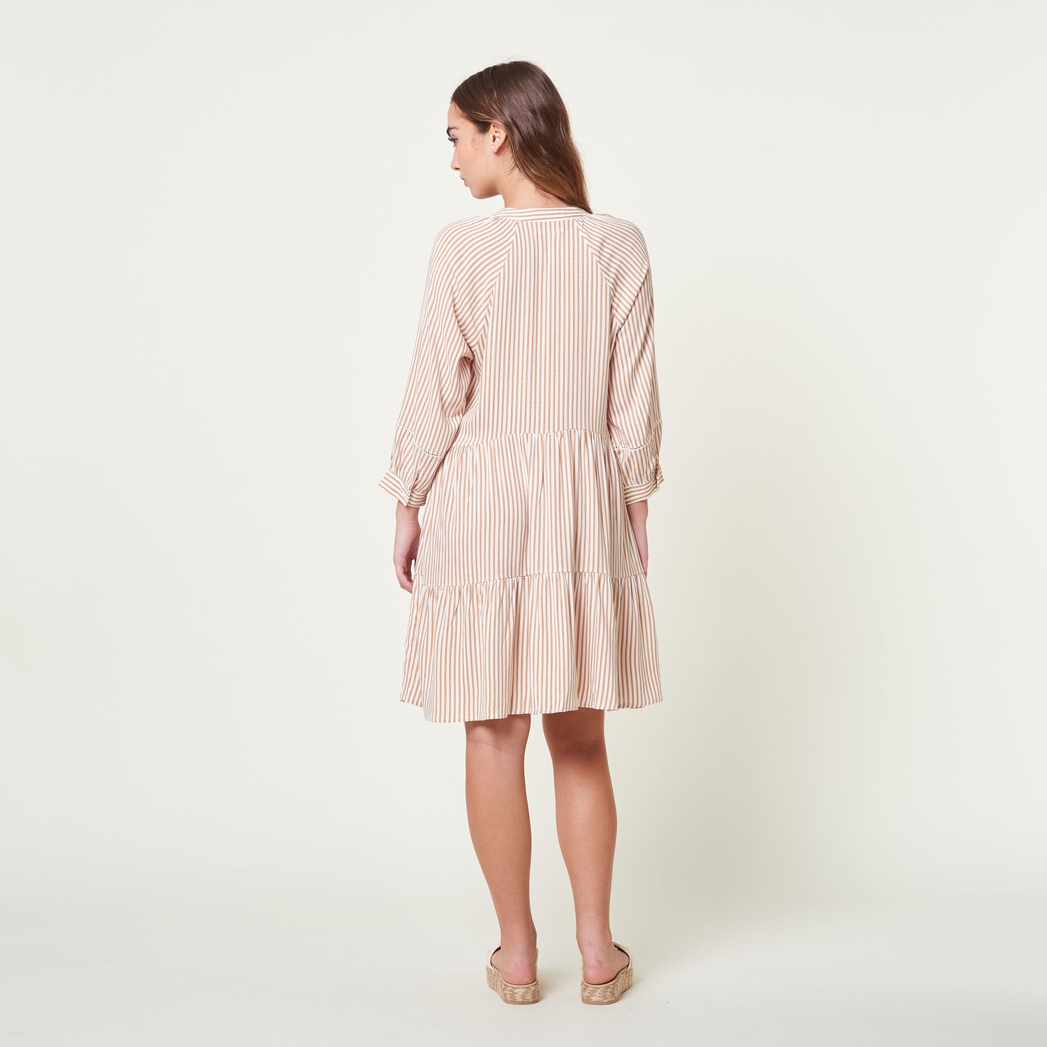 Vestido Olivia Beige