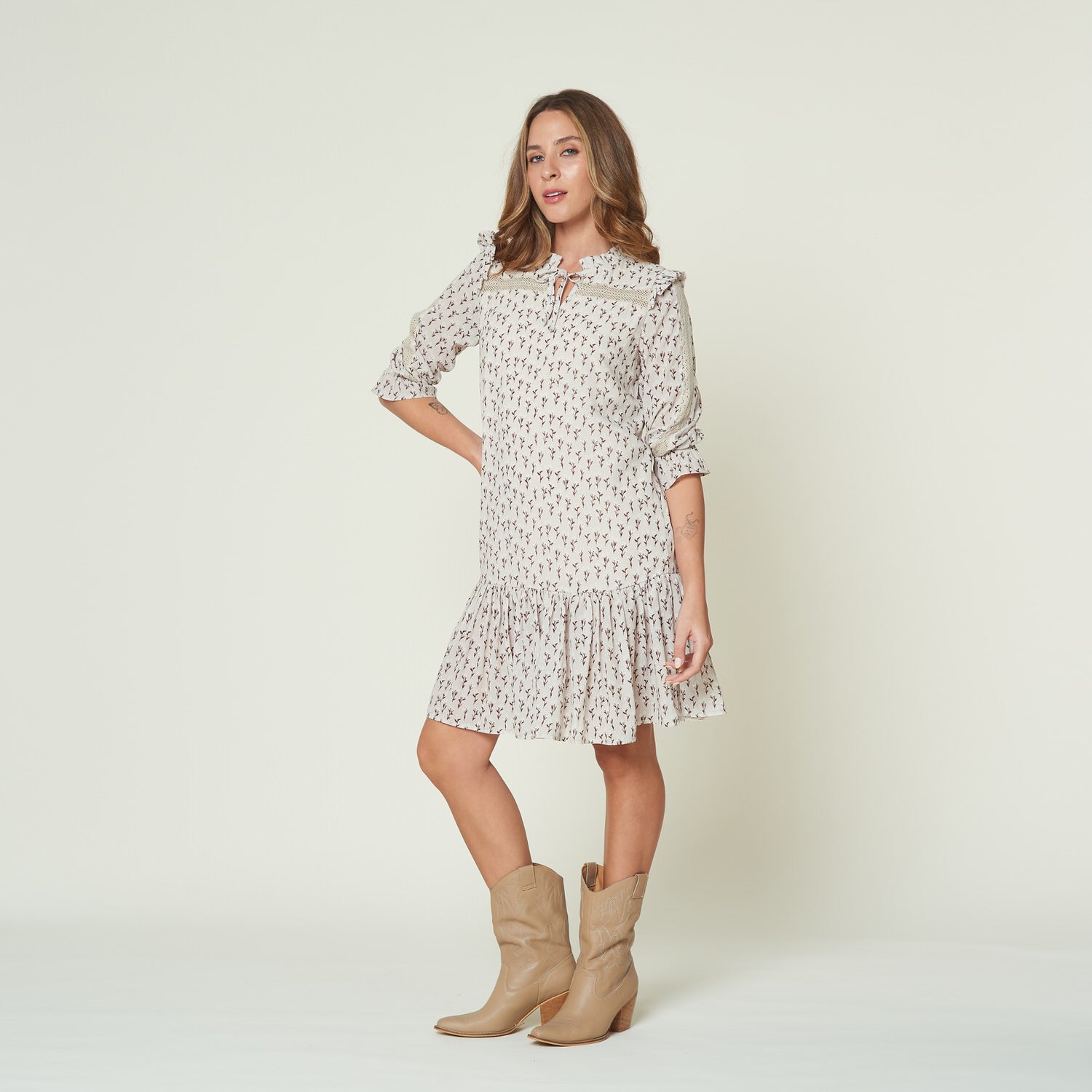 Vestido Oswalda Print