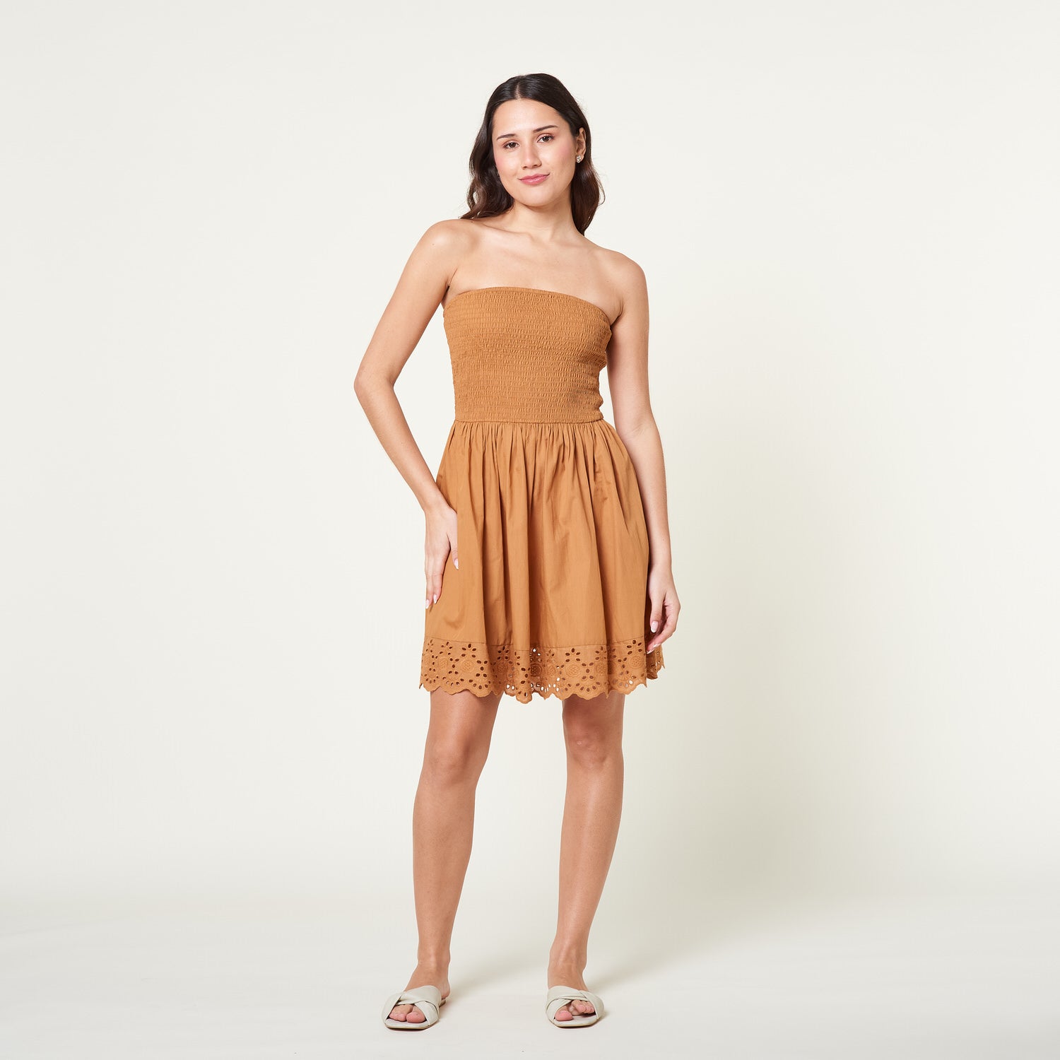 Vestido Palermo Camel