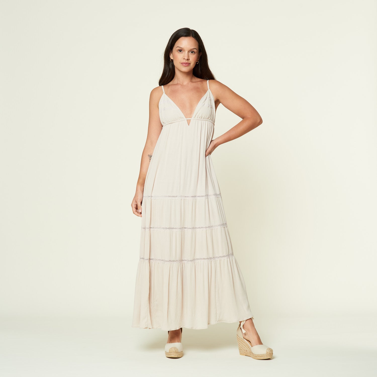 Vestido Rebeca Beige