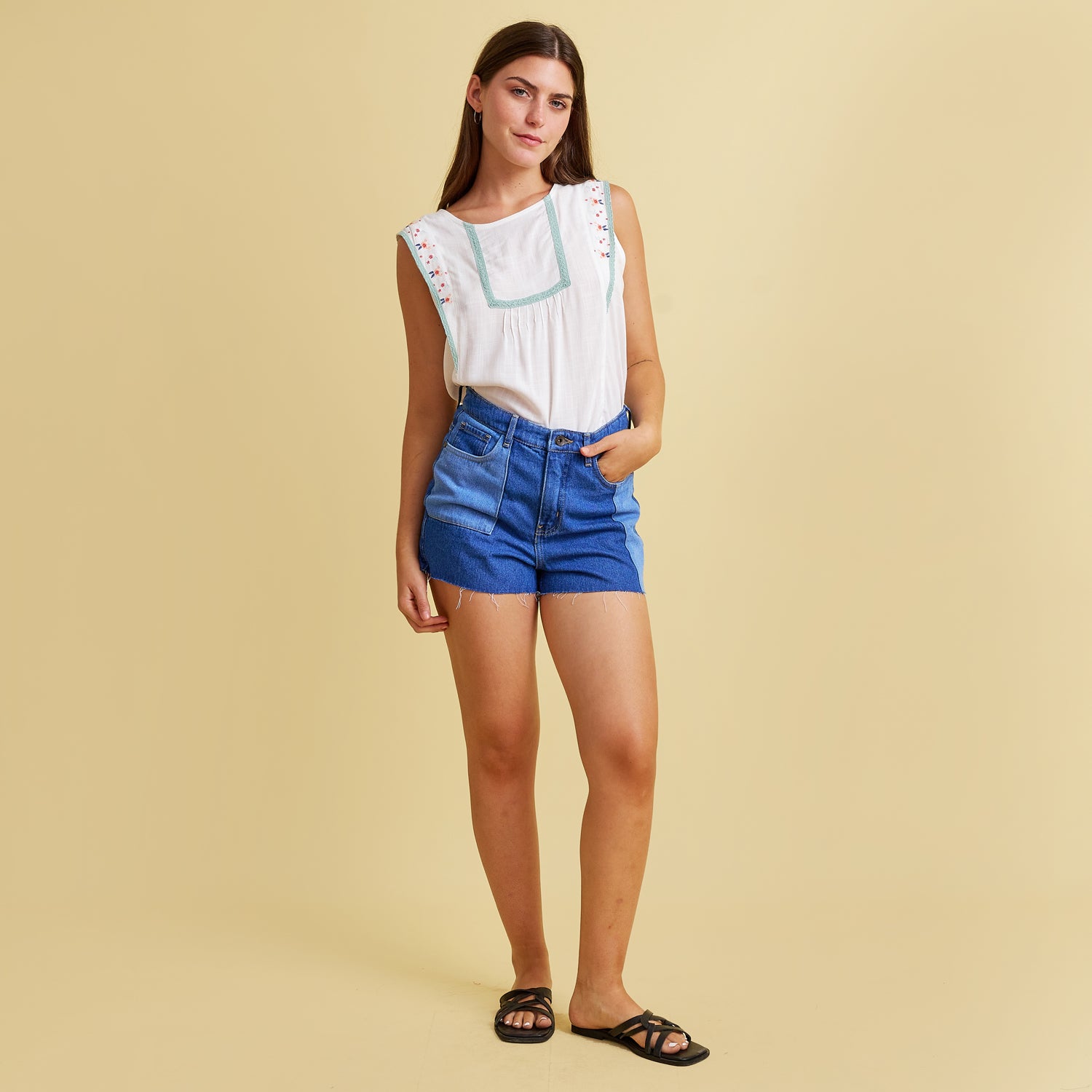 Short Pia New Azul